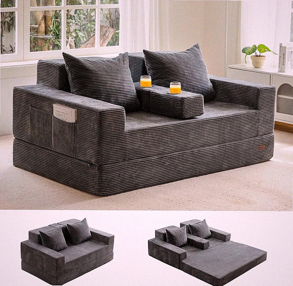Knife Edge Loveseat